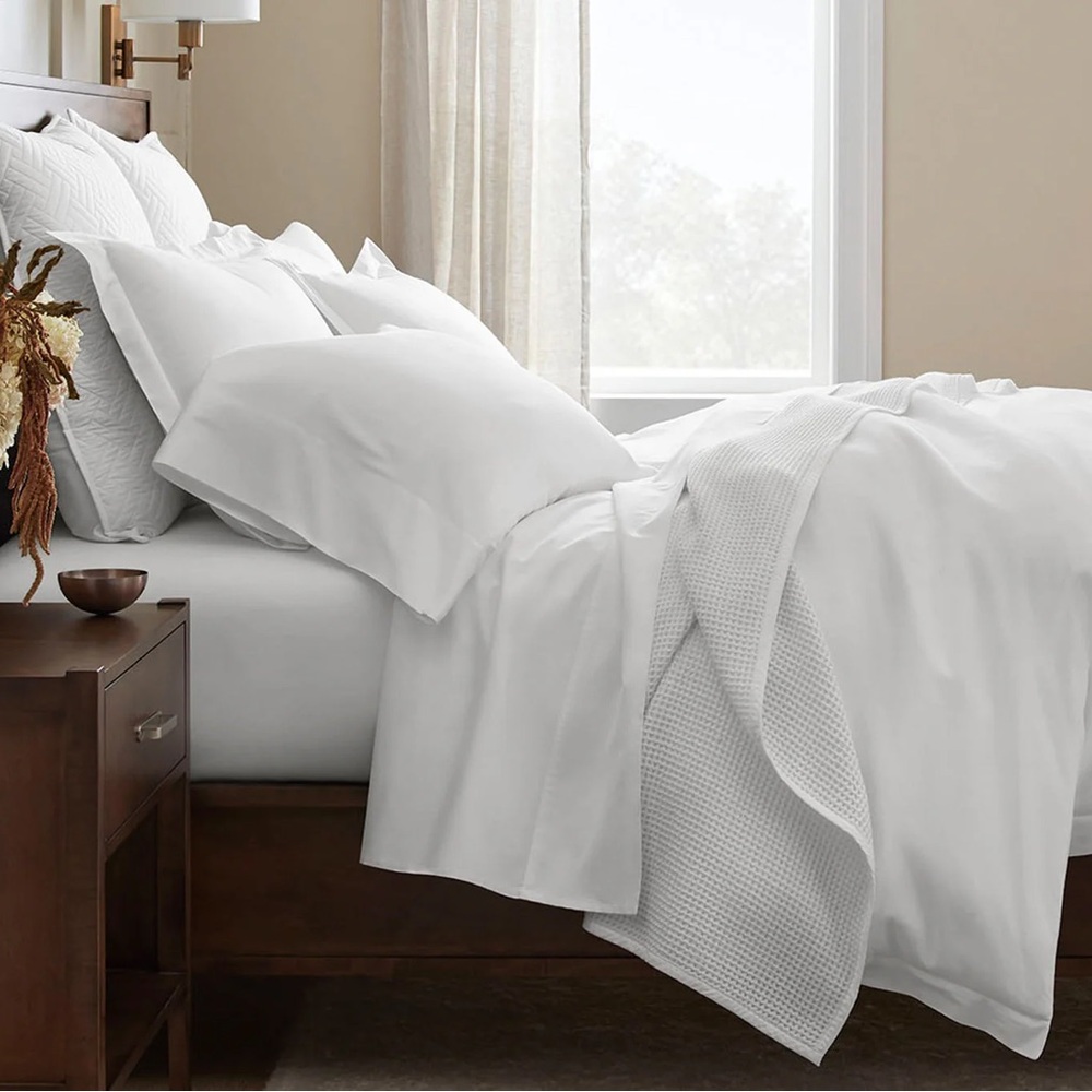 Boll & Branch King Signature Fitted  and Flat Sheet